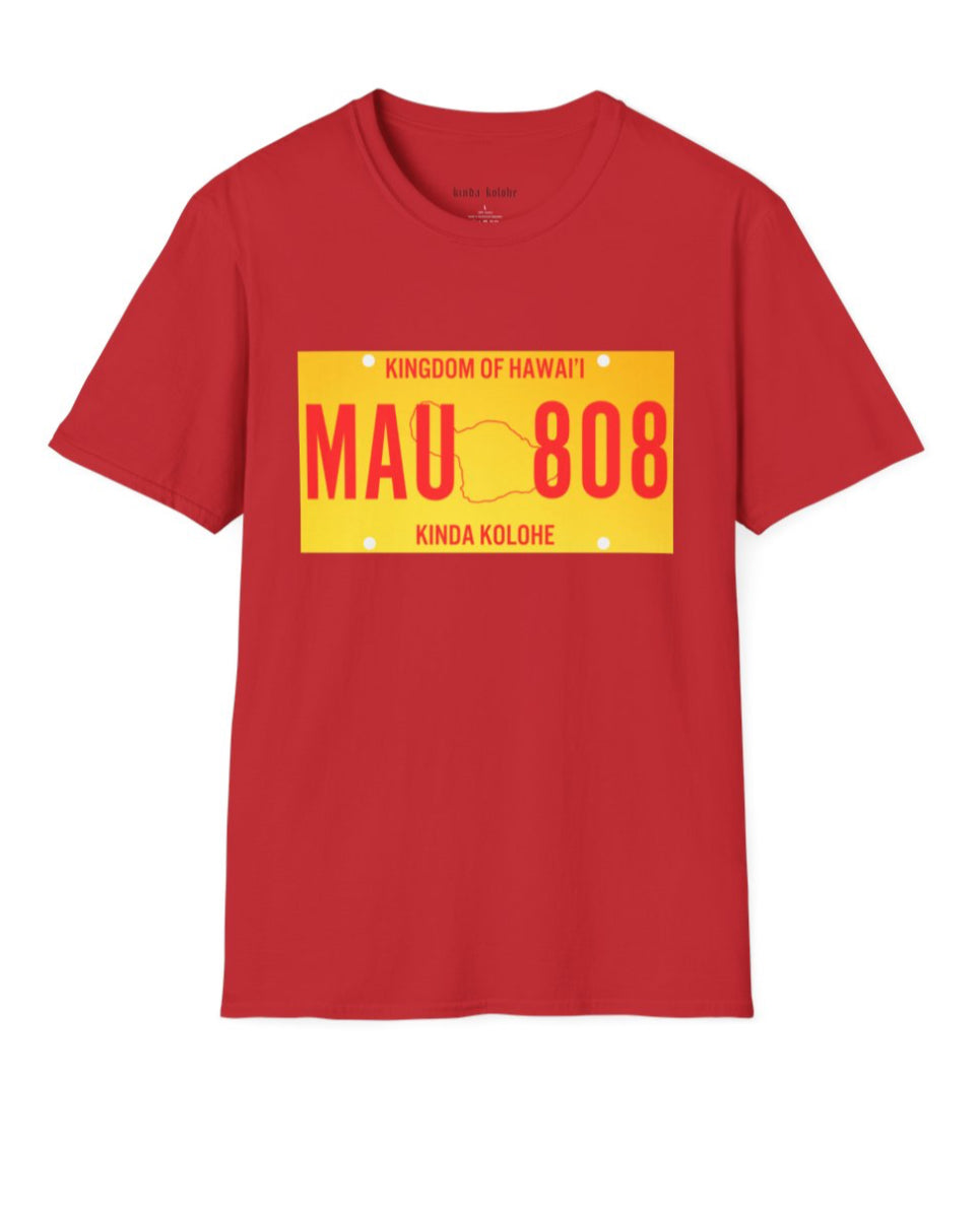 License Plate Unisex Tee