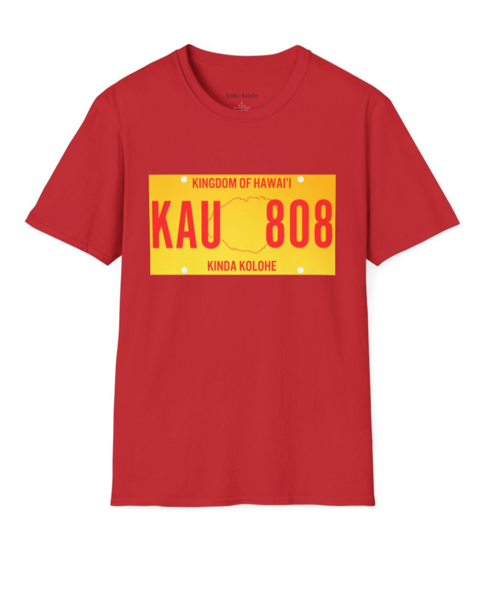 License Plate Unisex Tee