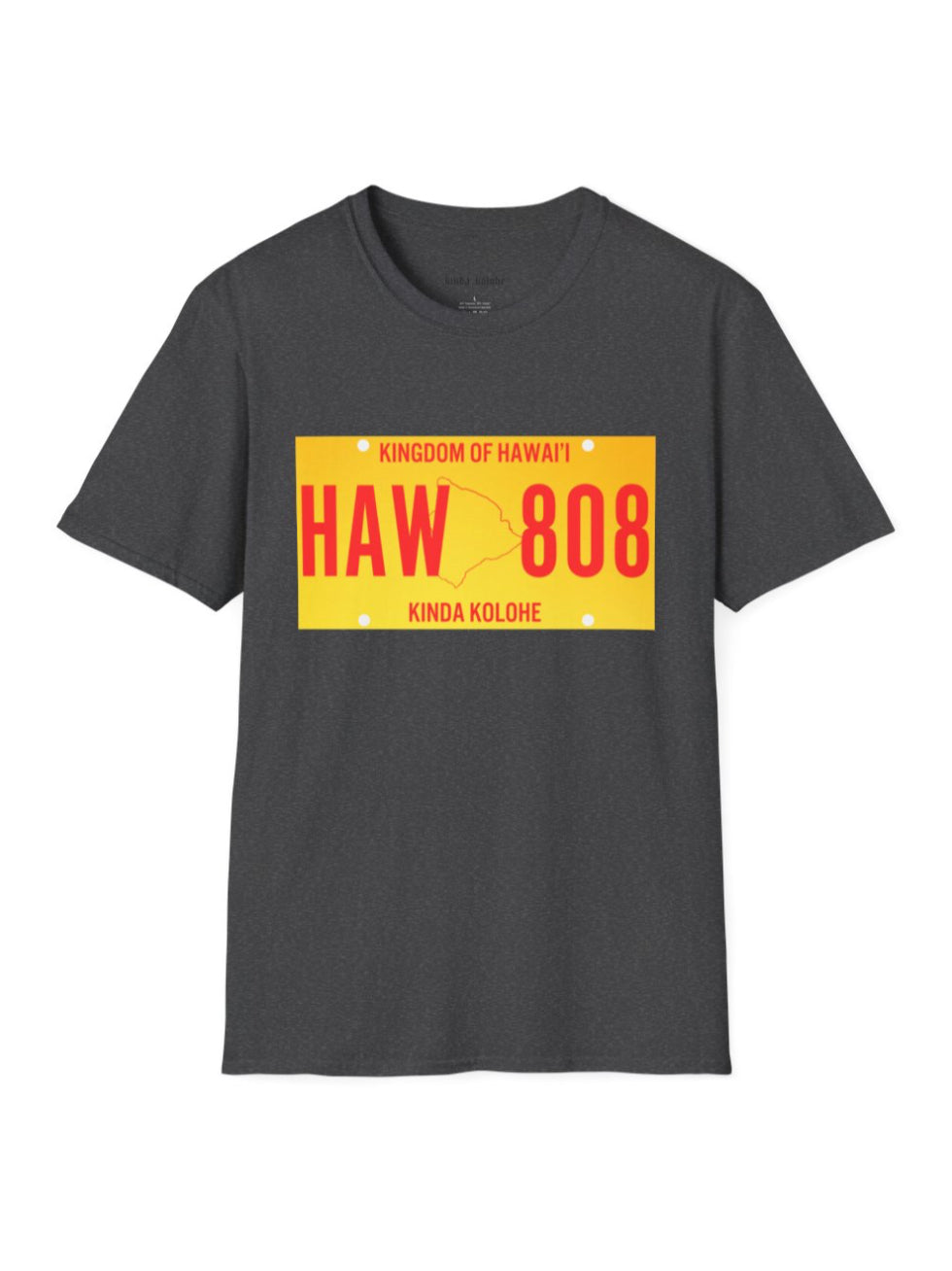 License Plate Unisex Tee