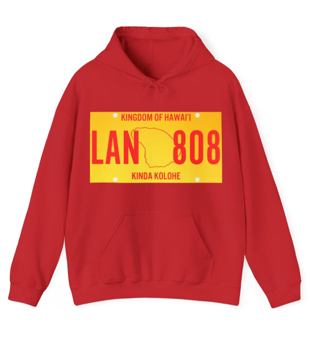 License Plate Unisex Hoodie
