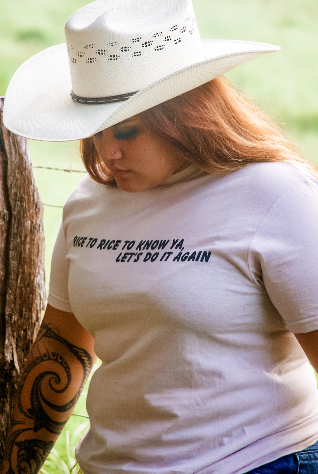 Adult Rice to Rice to Know Ya Tee