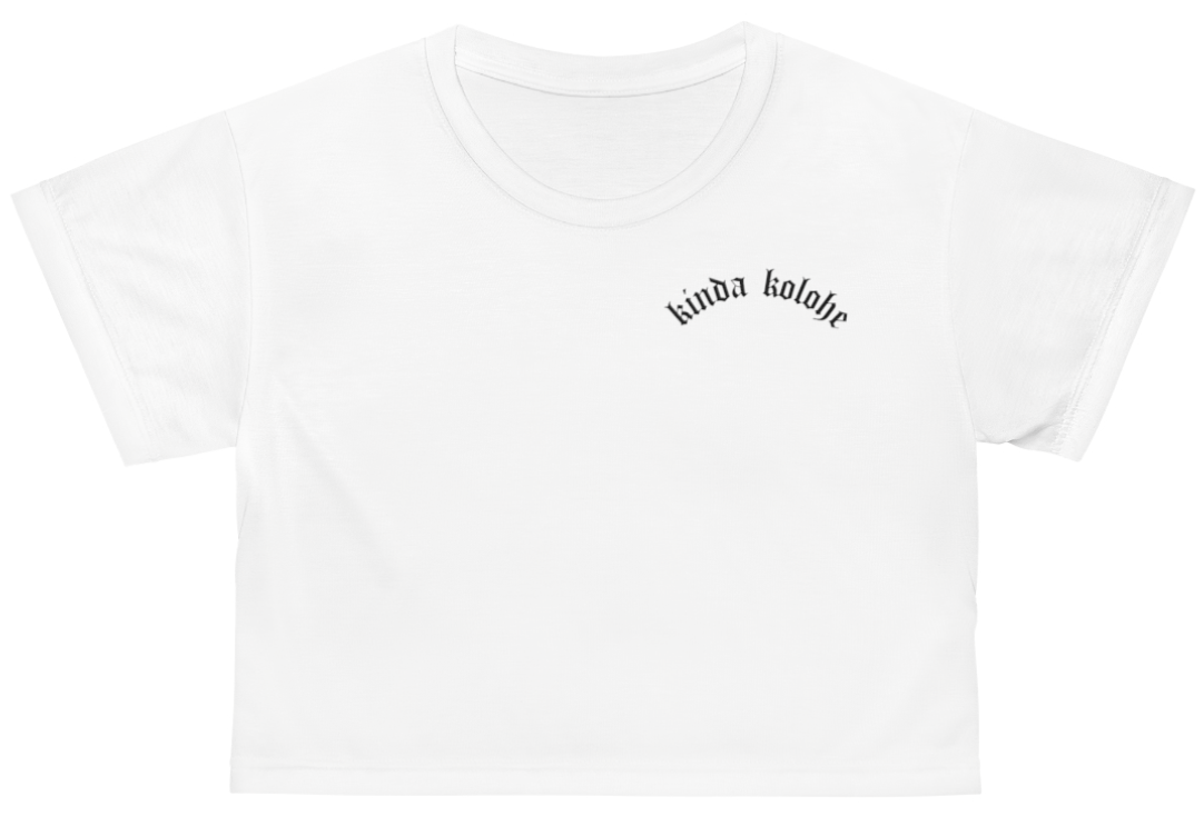 Womens 199NEVER Crop Tee